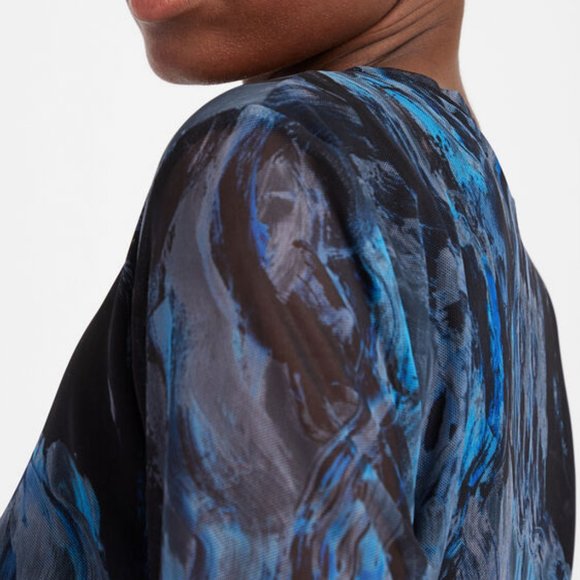 NWT Desigual 3D effect Marble Dress size S - Picture 6 of 12